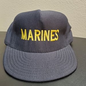 Vintage Northstar US Marines‎ Blue Snapback Hat